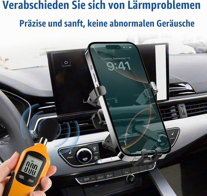 TTCR-II Kompatibel mit Audi A4 B9 / A5 F5 2017-2023 Handyhalterung, A4 B9 Smartphone Halter 360° Dre