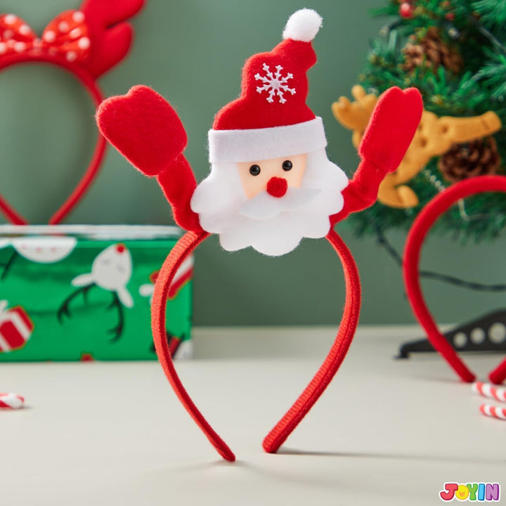 JOYIN Weihnachts-Stirnbänder, Kopfbedeckung, Zubehör für Damen, Herren, Kinder, Weihnachten, Partys,