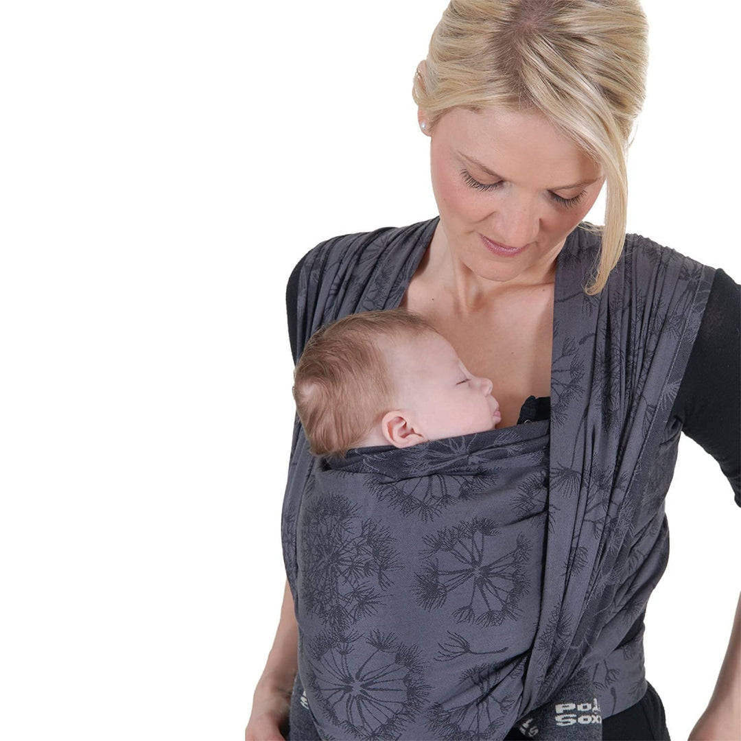 Hoppediz Baby-Tragetuch ab Geburt, Neugeboren bis Kleinkind, Chicago 4,60 m 4,60 x 0,70 m Chicago, 4