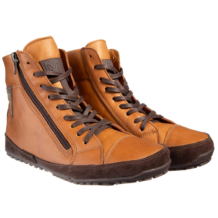 Magical Shoes Barfussschuhe gefüttert für Damen & Herren, Schnürstiefel, Stiefel Winter, minimalisti