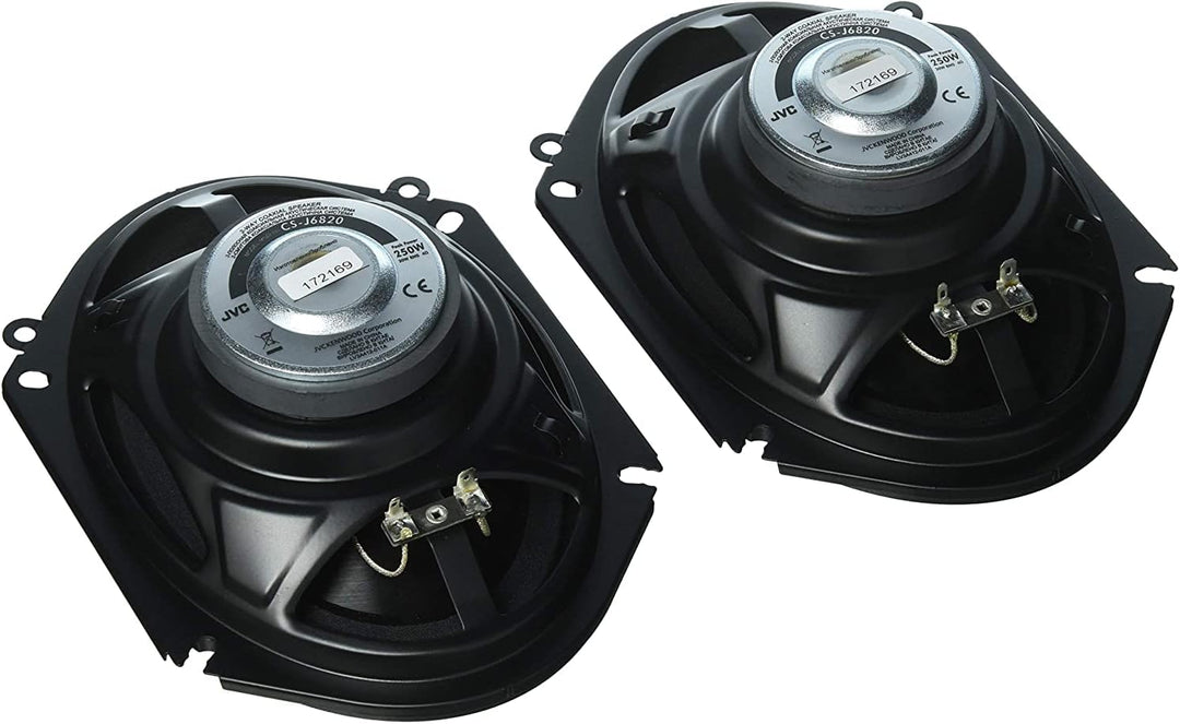 JVC CS-J6820 2-Wege-Koaxial-Lautsprechersystem, 250 W, 15,2 x 20,3 cm