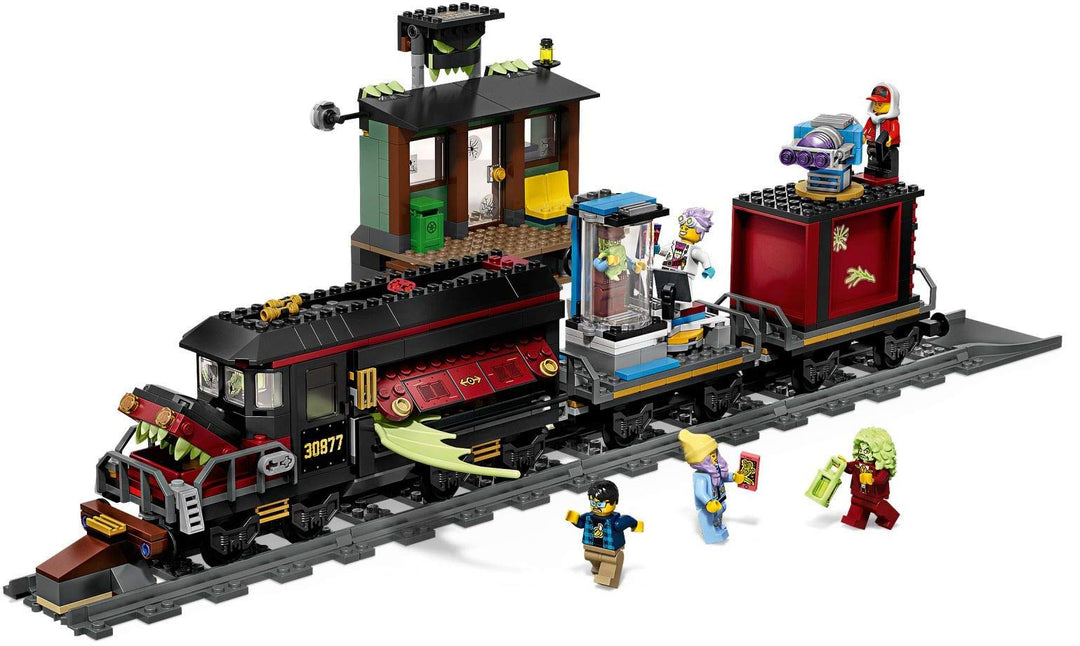 LEGO Hidden Side 70424 Geisterzug, Spielzeug für Kinder mit Augmented Reality Funktionen Standard Ve