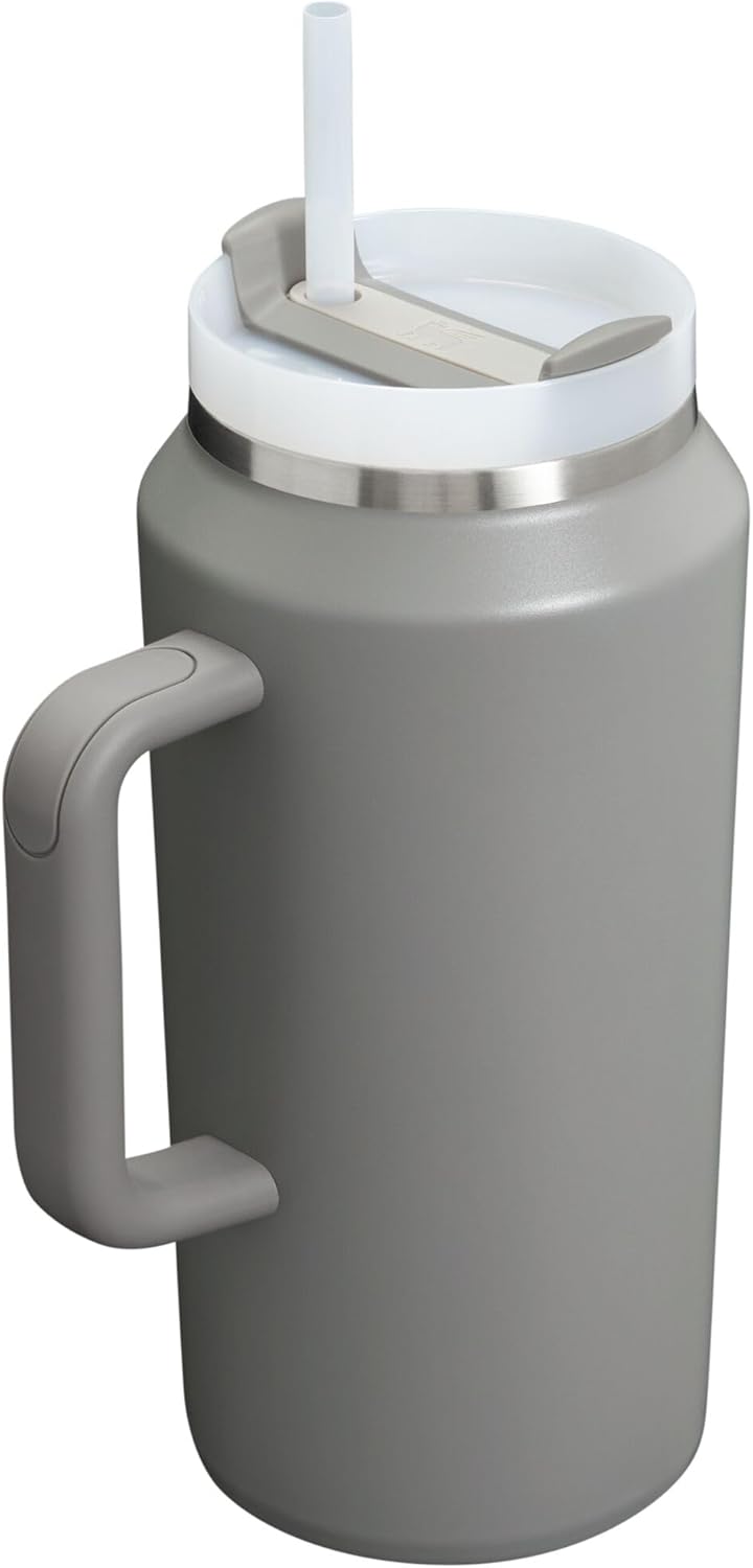 STANLEY Quencher H2.0 FlowState Vakuumisolierter Becher aus Edelstahl mit Deckel und Strohhalm für W
