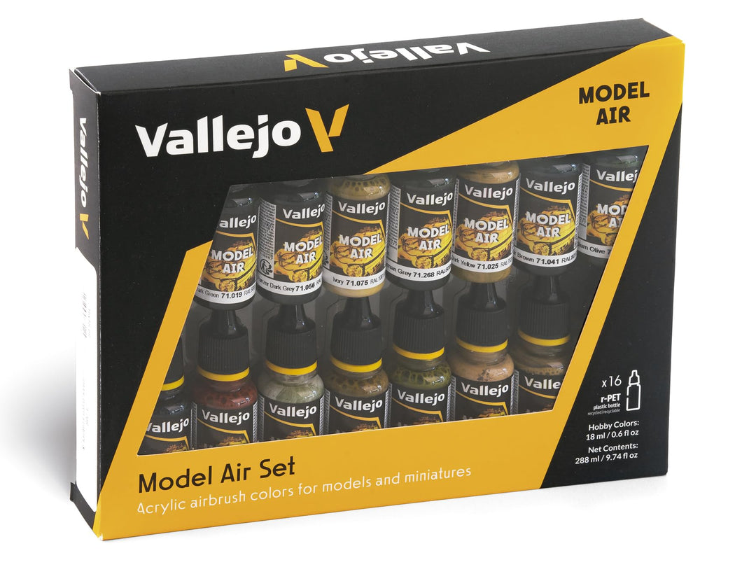 Vallejo Model Air Set 71208 German WWII Europe & Africa (16)