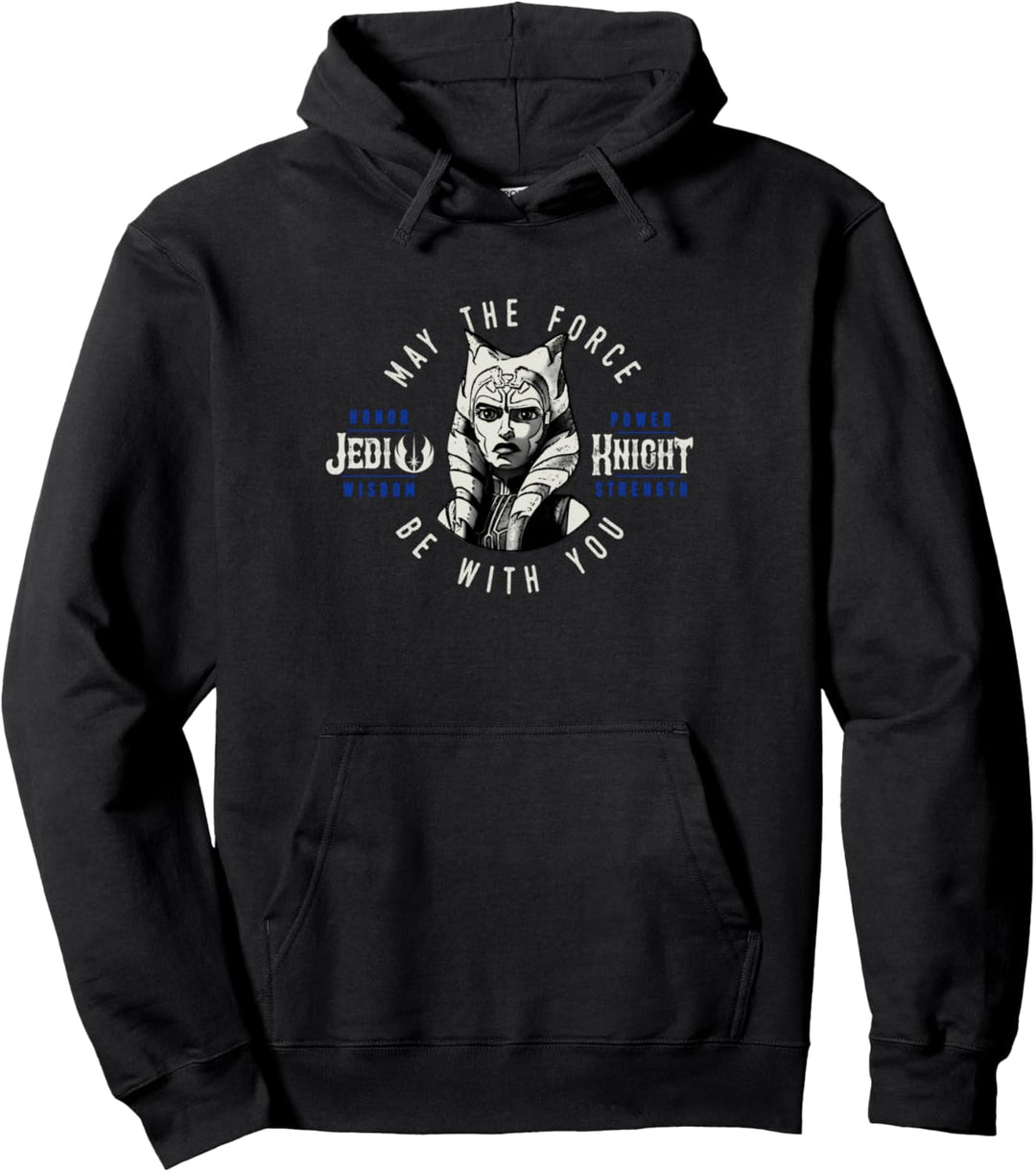 Star Wars Ahsoka Grey One May The Force Be With You Pullover Hoodie