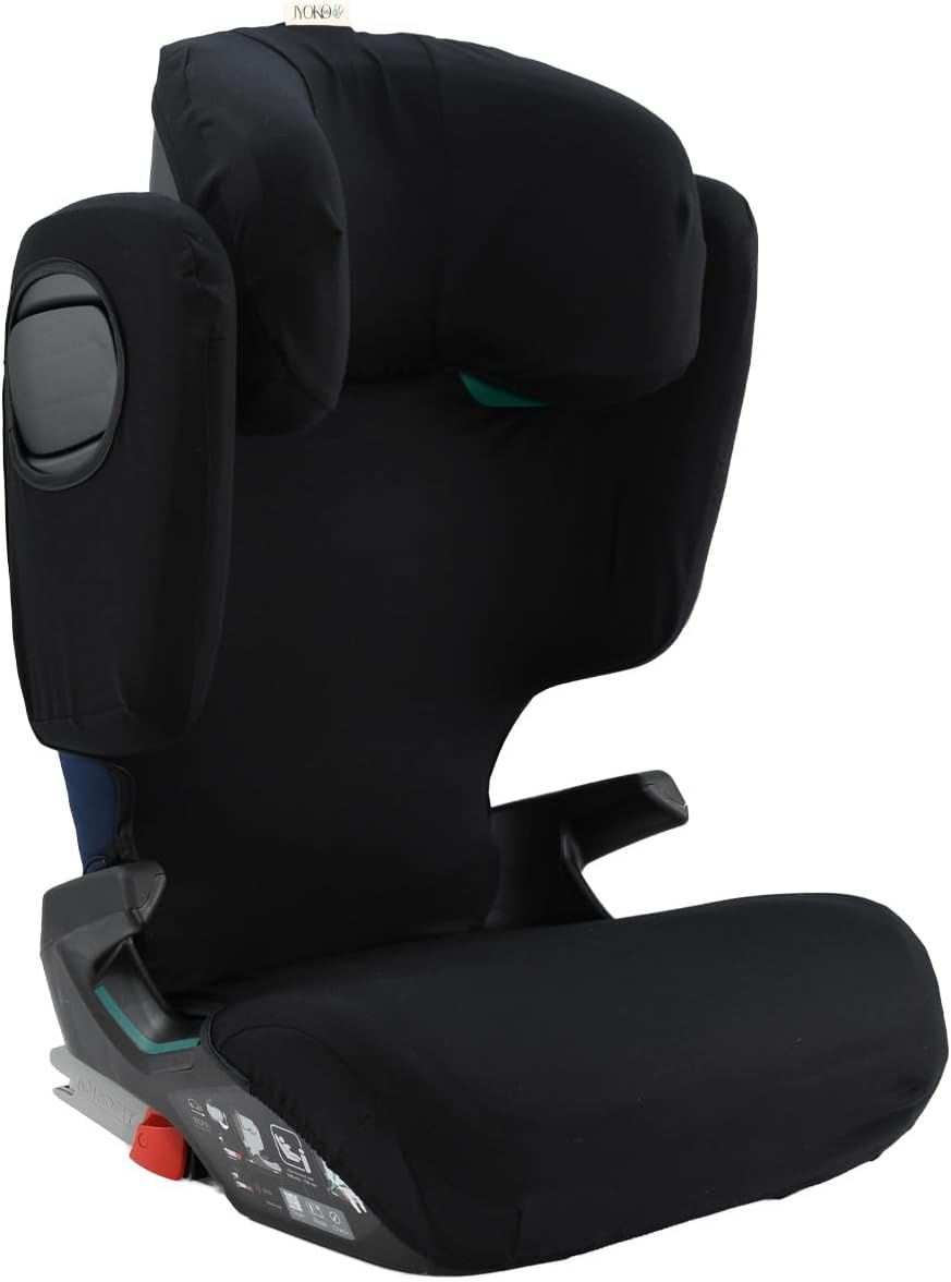 JYOKO KIDS Schutzhülle kompatibel mit Romer Kidfix (Romer Kidfix M I-SIZE, Black Series)