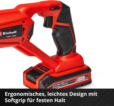 Einhell TE-AP 18 Li-Solo Akku-Universalsäge, 18 V Systemakku (2.600 1/min max. Hubzahl, 100mm max. S