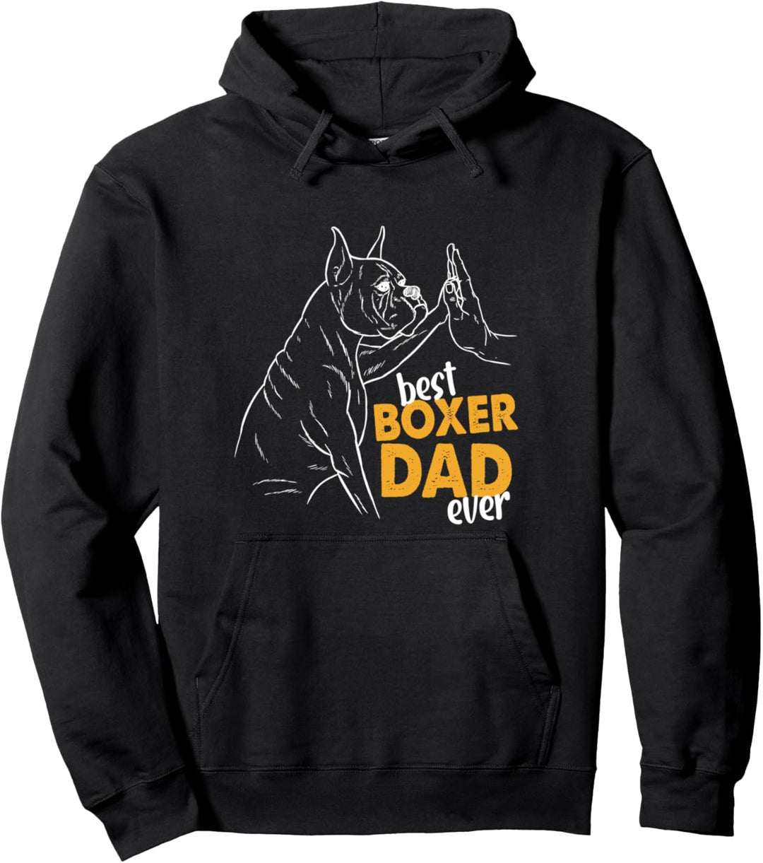 Best Boxer Dad Ever Boxer Pulli Geschenk Boxer Papa Pullover Hoodie
