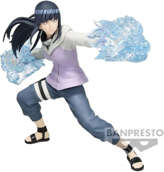 BANPRESTO Naruto Shippuden - Hyuga Hinata - Figurine Vibration Stars 16cm