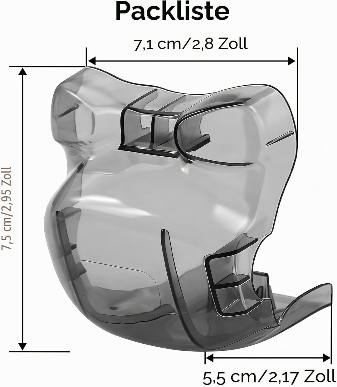 Mini 5 Pro Gimbal Abdeckung – Drohnenzubehör Ersatz Objektivdeckel Kameraschutz Kratzfeste Gimbal Sc
