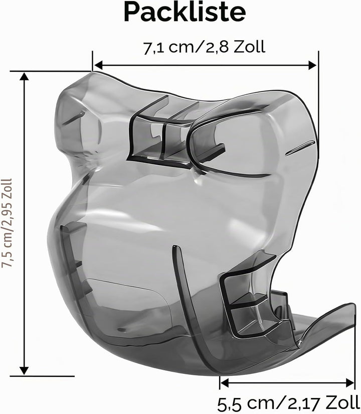 Mini 5 Pro Gimbal Abdeckung – Drohnenzubehör Ersatz Objektivdeckel Kameraschutz Kratzfeste Gimbal Sc