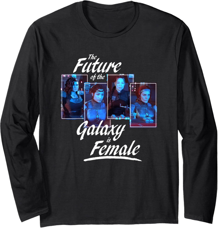 Star Wars The Mandalorian The Future of the Galaxy is Female Langarmshirt