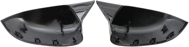 GSRECY Spiegel-Abdeckkappen im M-Stil, glänzend, Schwarz, für X3 X4 G01 G02 2018 2019 2020 2021, X5