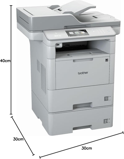 Brother MFC-L6800DWT A4 MFP mono Laserdrucker (46 Seiten/Min., Drucken, scannen, kopieren, faxen, 1.