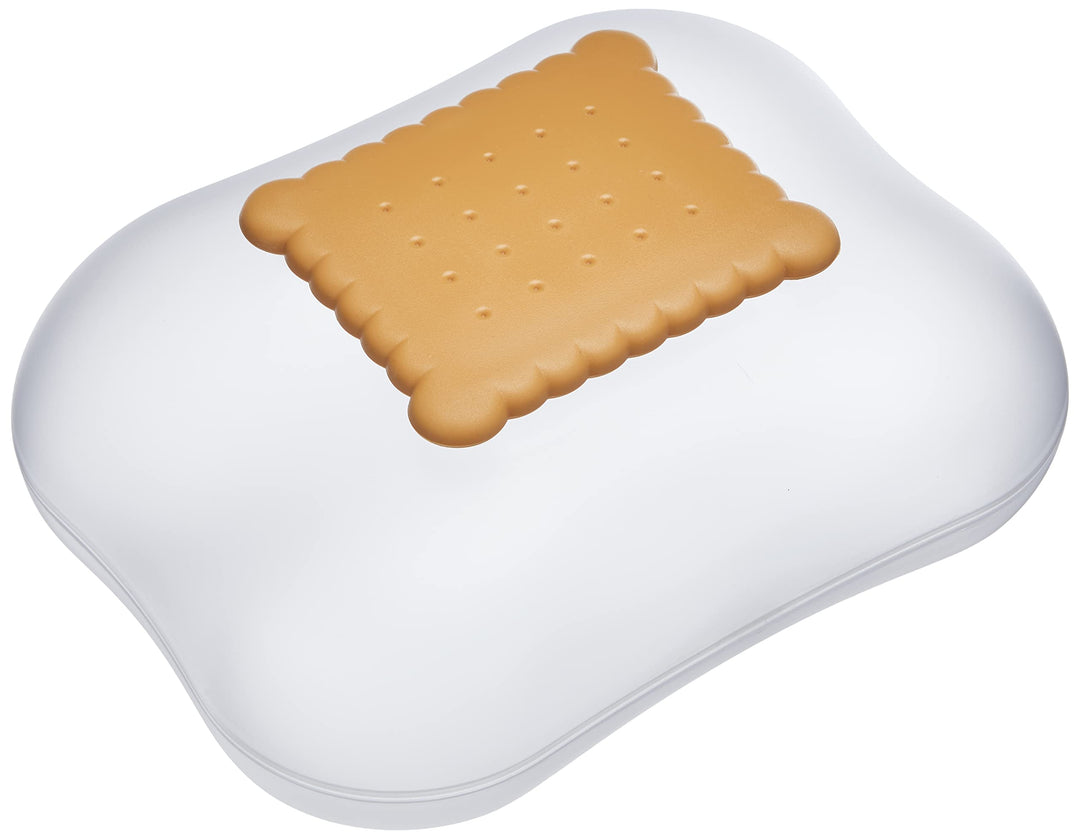 Alessi Mary Biscuit ASG07 I - Design Keksdose mit Deckel, Thermoplastisches Harz, Eis,30 x 1.19 x 12
