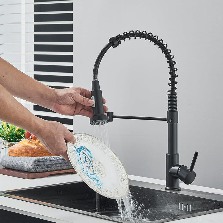 Wasserhahn Küche Niederdruck Flexibler Armatur Küche 2 Verstellmöglichkeiten 360° Schwenkbar Herunte