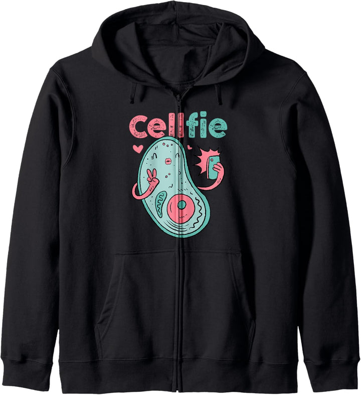 Cellfie Wissenschaft Kapuzenjacke
