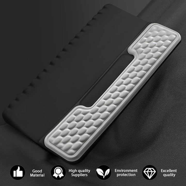 2-in-1 Ergonomische Tastatur Handauflage aus Memory-Schaum: Handballenauflage Tastatur mit Rutschfes