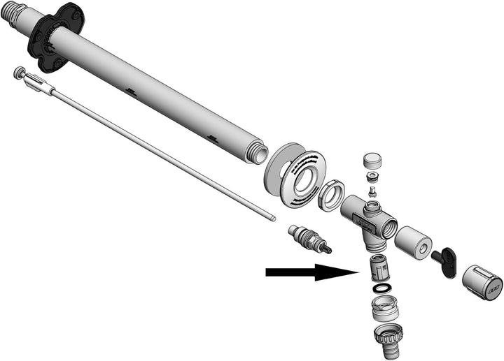 Ritzer Einsteck Rohrbelüfter für Kemper Frostsichere Aussenarmatur Frosti 578 und 579 - Ersatzteil p