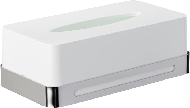 WENKO Kosmetiktuch-Box Premium Plus - Kosmetiktuchspender, Edelstahl rostfrei, 26.5 x 14.5 x 17 cm,