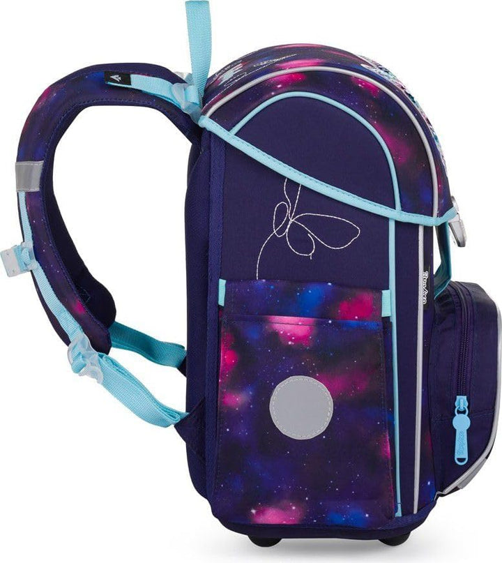Butterfly Schmetterling 10 Teile Set SCHULRANZEN RANZEN Tornister Federmappe Tasche Schultüte 85 cm