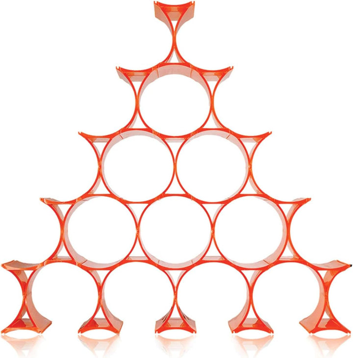 Kartell Infinity, Plastik, orange, 14.5 x 9.5 x 5.7 cm Arancio, Arancio
