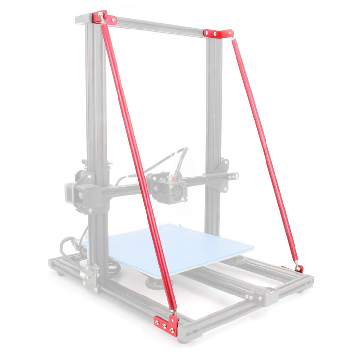 Befenybay Upgrade Supporting Rod Set für Creality 3D-Drucker CR-10 300 (550 mm) 300x300x400mm, 300x3