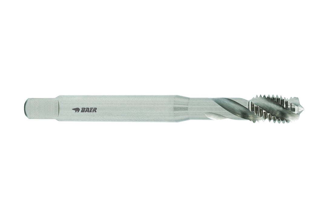 BaerCoil Baer Maschinengewindebohrer M2, Gewindebohrer HSSE 35° RSP - Gewindeschneider - M 2 x 0,4 -
