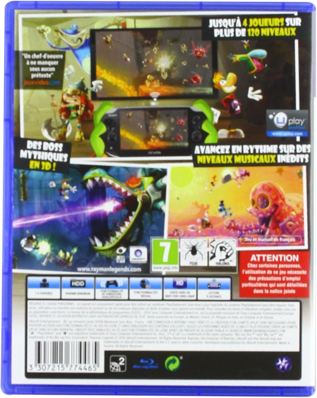 Rayman Legends Ps4 [Französisch Import] (Deutsch-Spiel)
