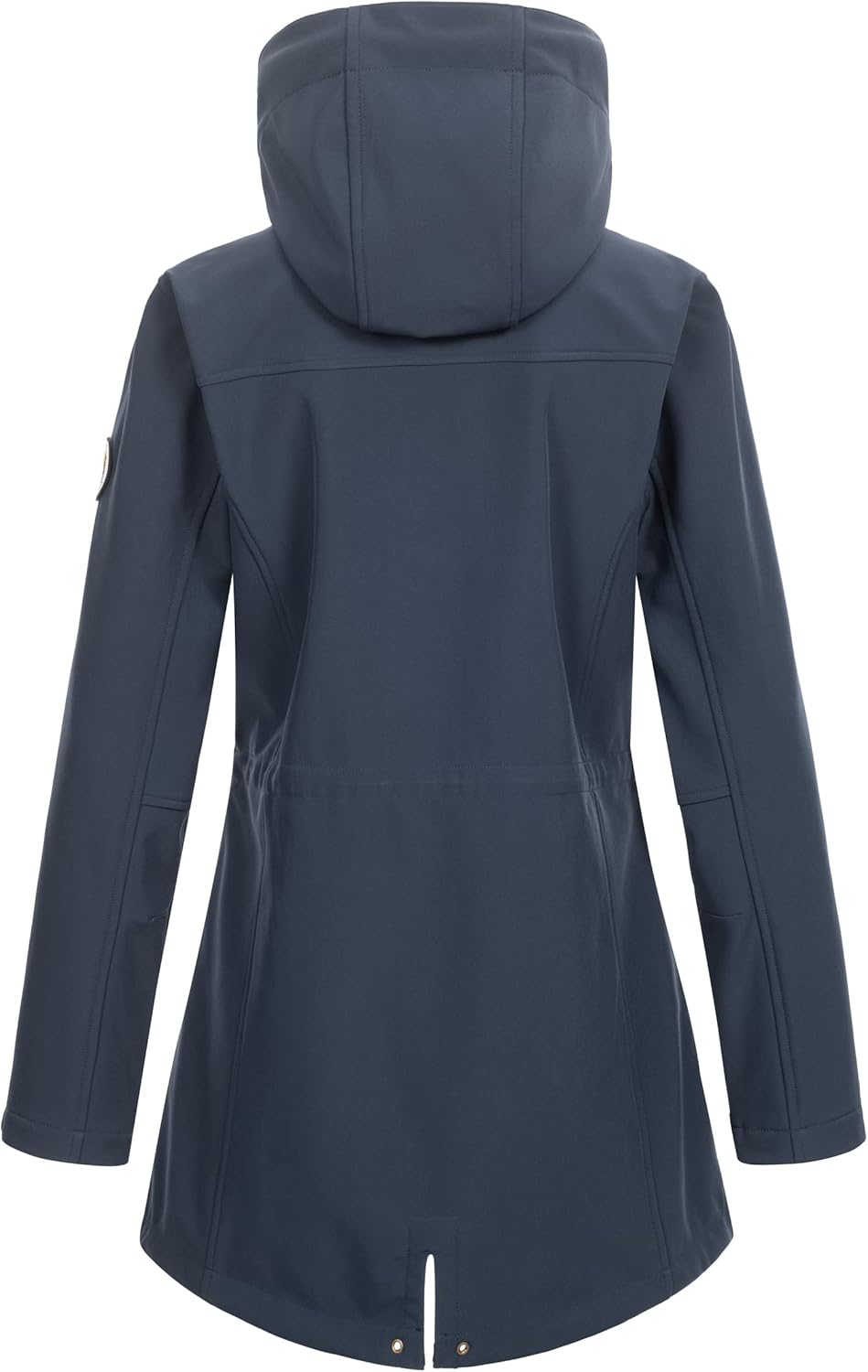 Ankerglut Damen Softshellmantel Kurzmantel mit Kapuze Gefüttert Übergangsjacke #Ankerglutbrise Softs