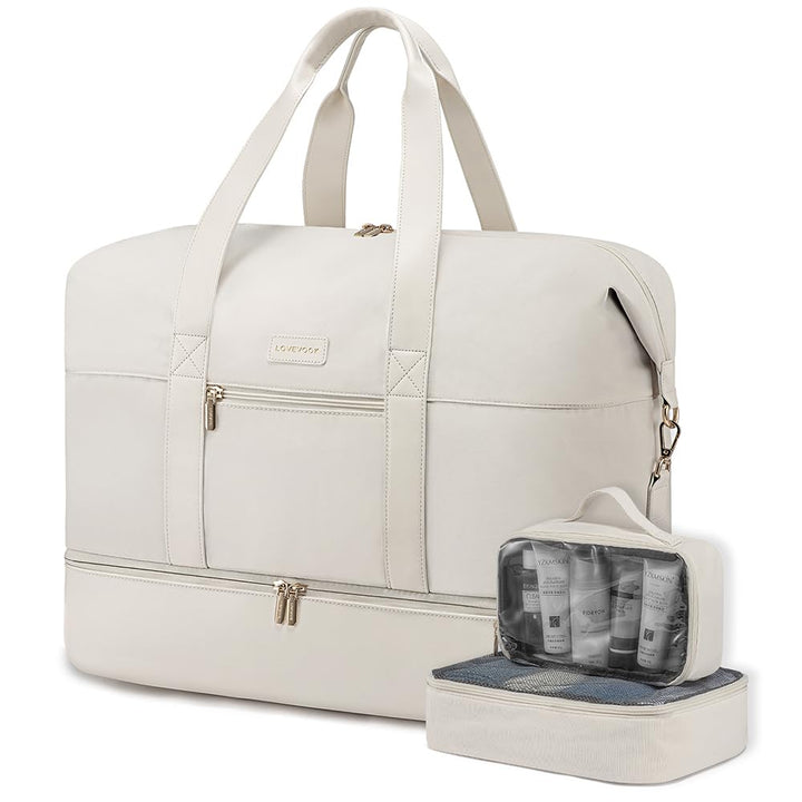 LOVEVOOK Weekender Reisetasche Damen, Sporttasche Handgepäck Tasche 45x36x20, Gross Kliniktasche Eeb
