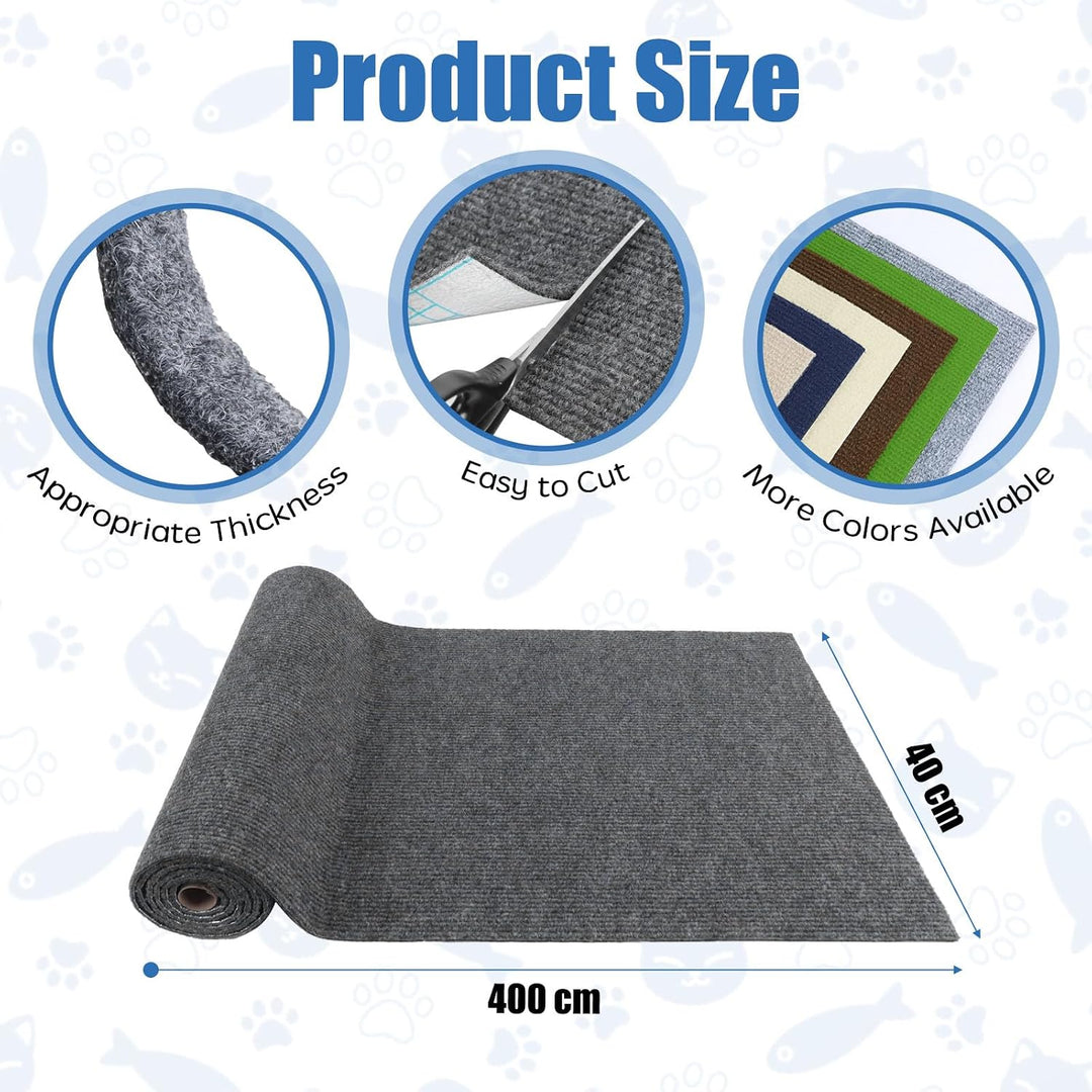 Kratzteppich selbstklebend Kratzmatte Katze Sofa Kratzbretter Katze Wand Kratzbrett Katzen Katzenwan