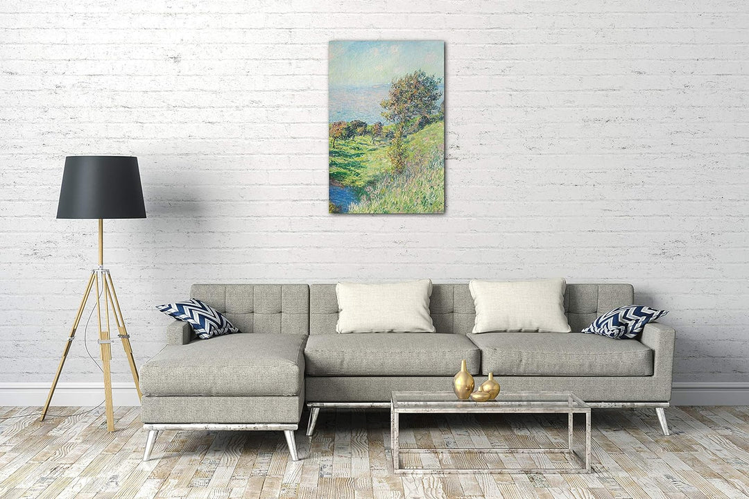 Printed Paintings Leinwand (80x120cm): Claude Monet - Sturm 80x120 cm, 80x120 cm