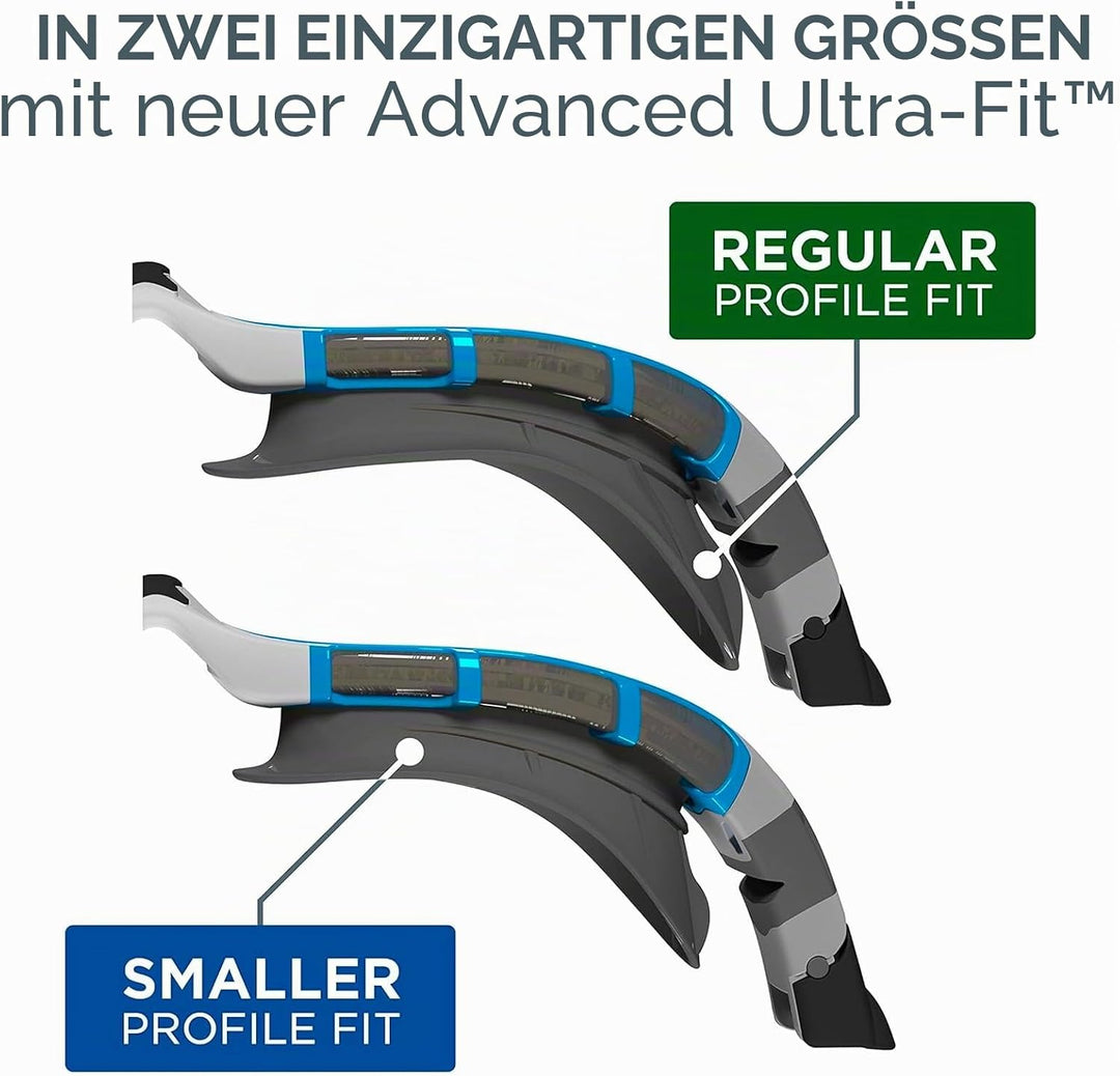 Zoggs Unisex Predator Flex Schwimmbrille (1 Stück) Einheitsgrösse Blue/Grey/Polarized Copper, Einhei
