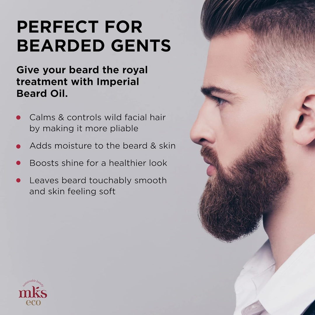 MKS-Eco Men Imperial Men's Beard Oil Sandalwood