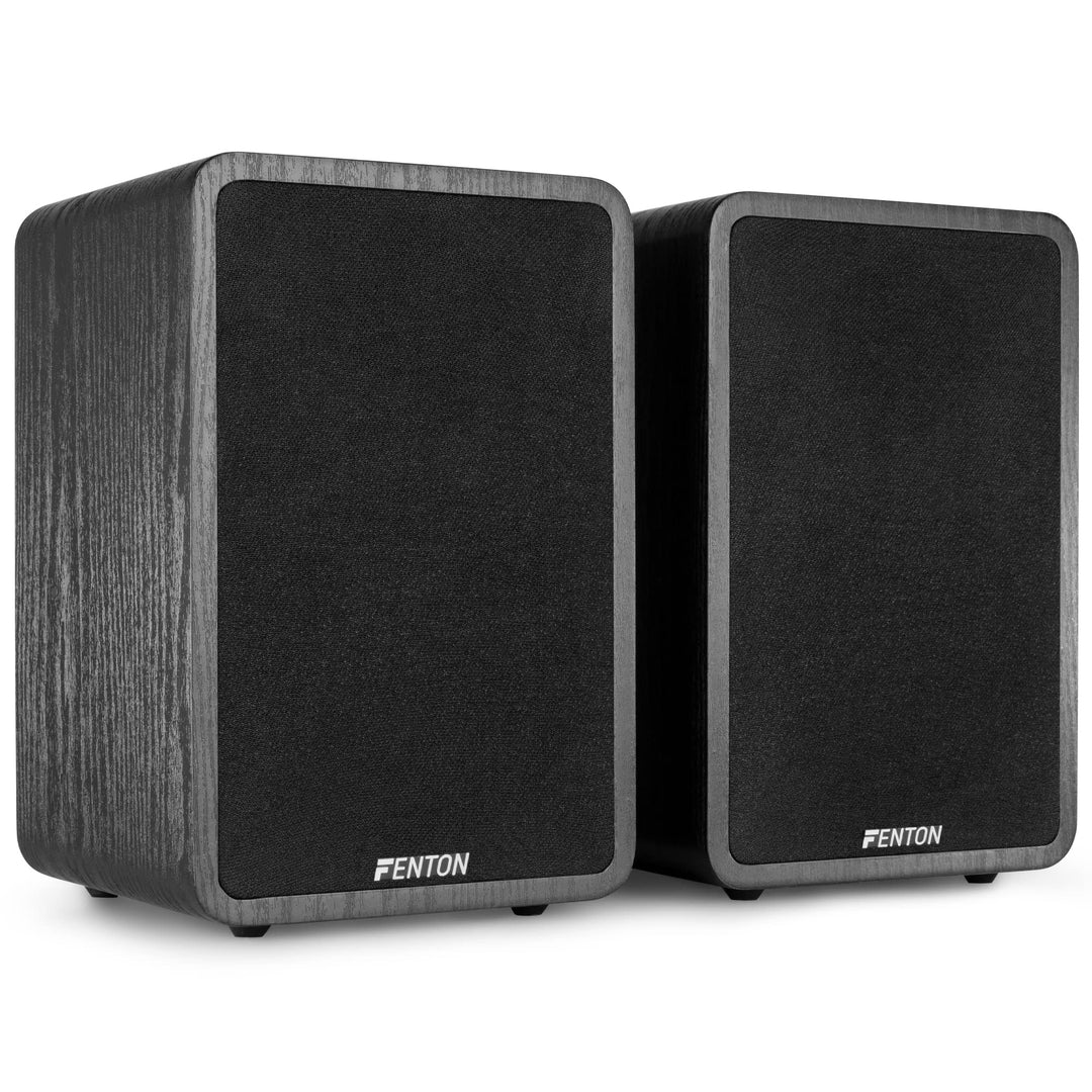 Fenton SHFB65 HiFi Lautsprecher passiv, Regallautsprecher 6,5 Zoll, 200 Watt Kompaktlautsprecher, ru