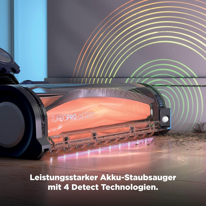 Shark PowerDetect Speed Akku-Staubsauger, Reverse Clean, Anti-Allergen-HEPA-Filtration, bis zu 60 Mi