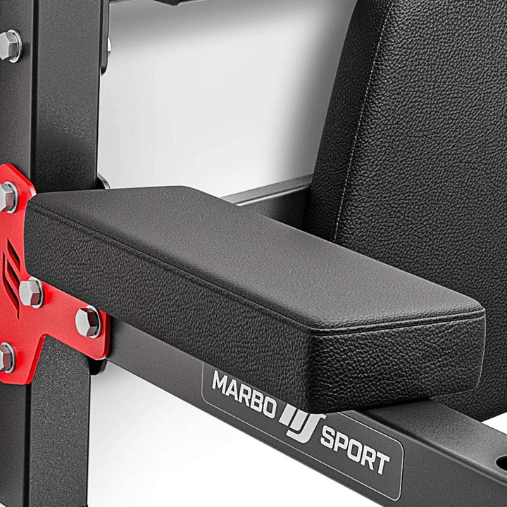 Marbo Sport Die multifunktionale Dip-Station/Klimmzugstange für die Wandmontage (2in1) MH-U205 | Mad