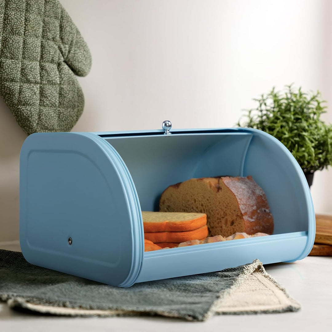 HollyHOME Brotkasten Brotaufbewahrungsbox, Metall-Brotkästen für die Küche, Brotaufbewahrungsbehälte