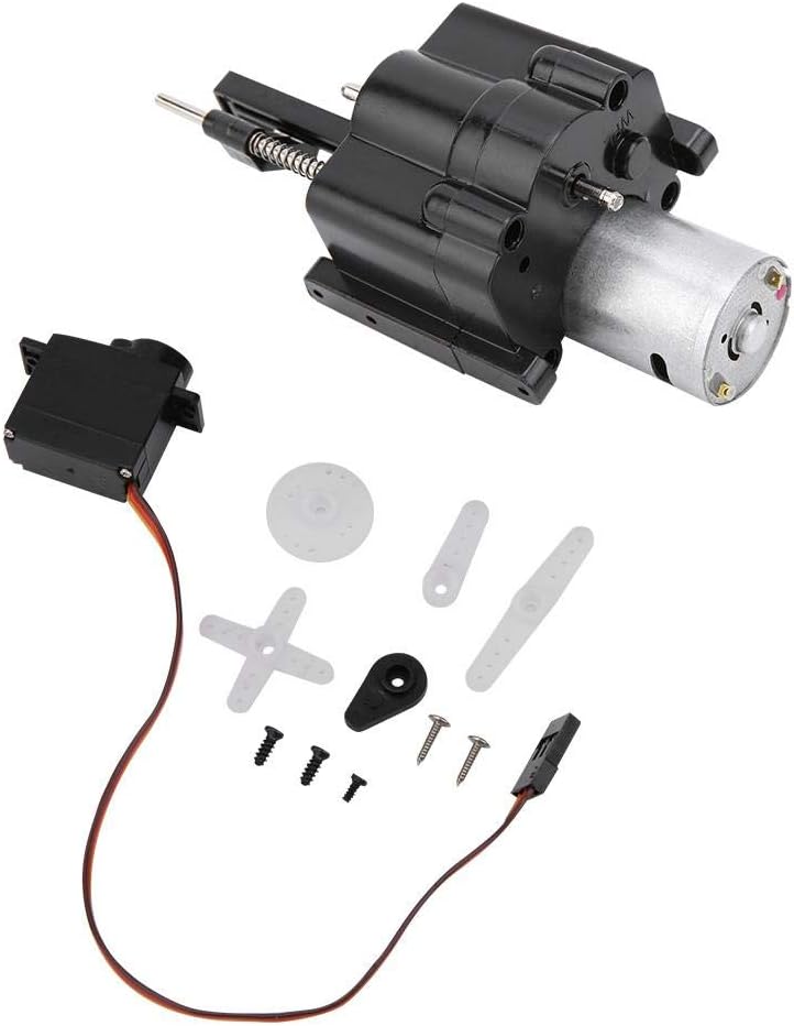 Dilwe Speed Gearbox Shift Servo, Metall Speed Gearbox Shift Servo Upgrade Teile für 1/16 WPL RC