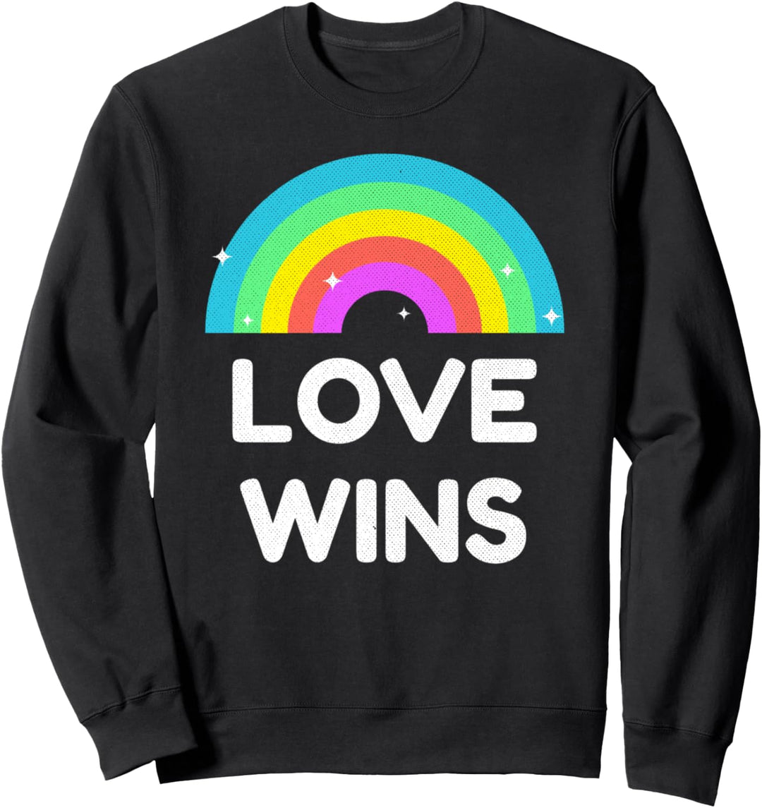 Stolz März LGBTQ Regenbogen Gleichheit Sweatshirt