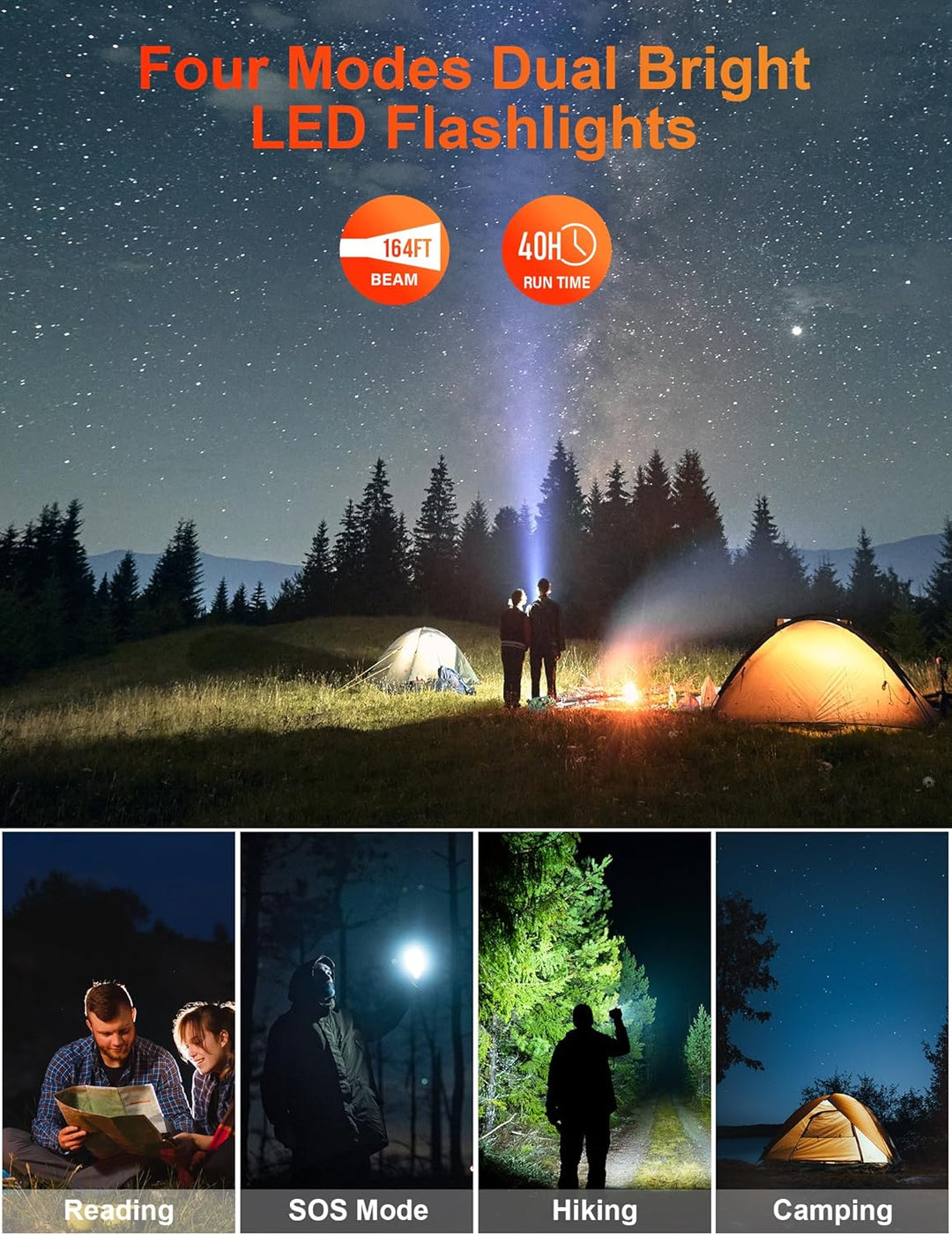 MINRISE Solar Power Bank 40000mAh, Tragbares Ladegerät PD 20W Schnellladegerät Solar Ladegerät Power