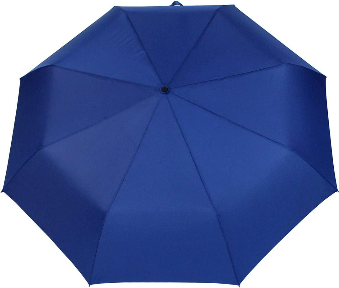 XXL Taschenschirm mit Auf-Zu-Automatik - Full Class - 122 cm grosses Dach Blau, Blau