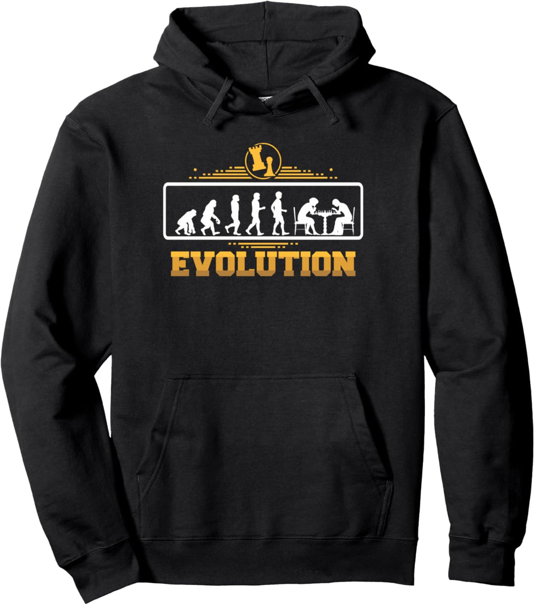 Evolution des Menschen Schach Edition - Schachspieler Pullover Hoodie