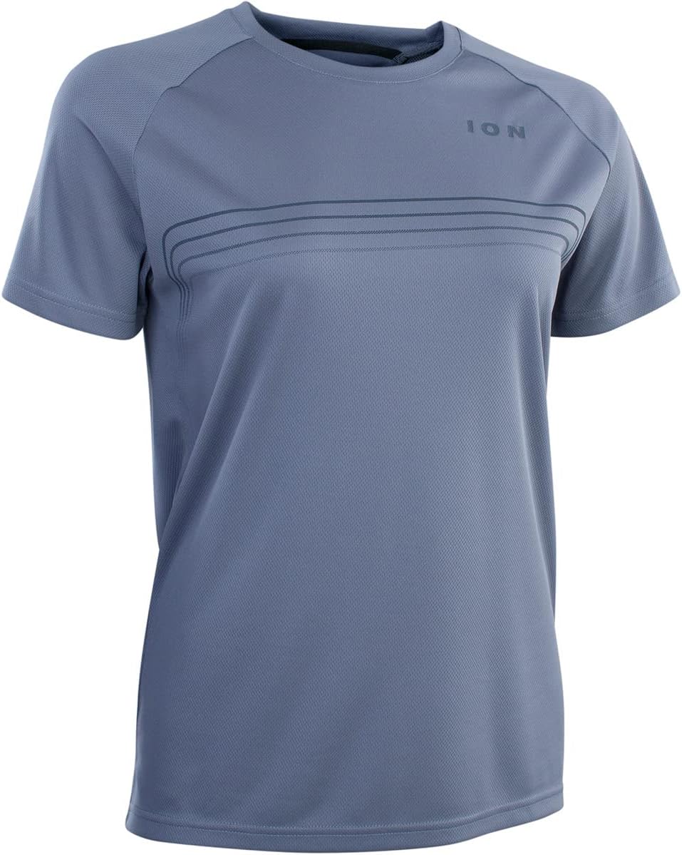 Ion Girls MTB-Jersey Kurzarm Traze Dark Lavender 34 Blau, 34 Blau