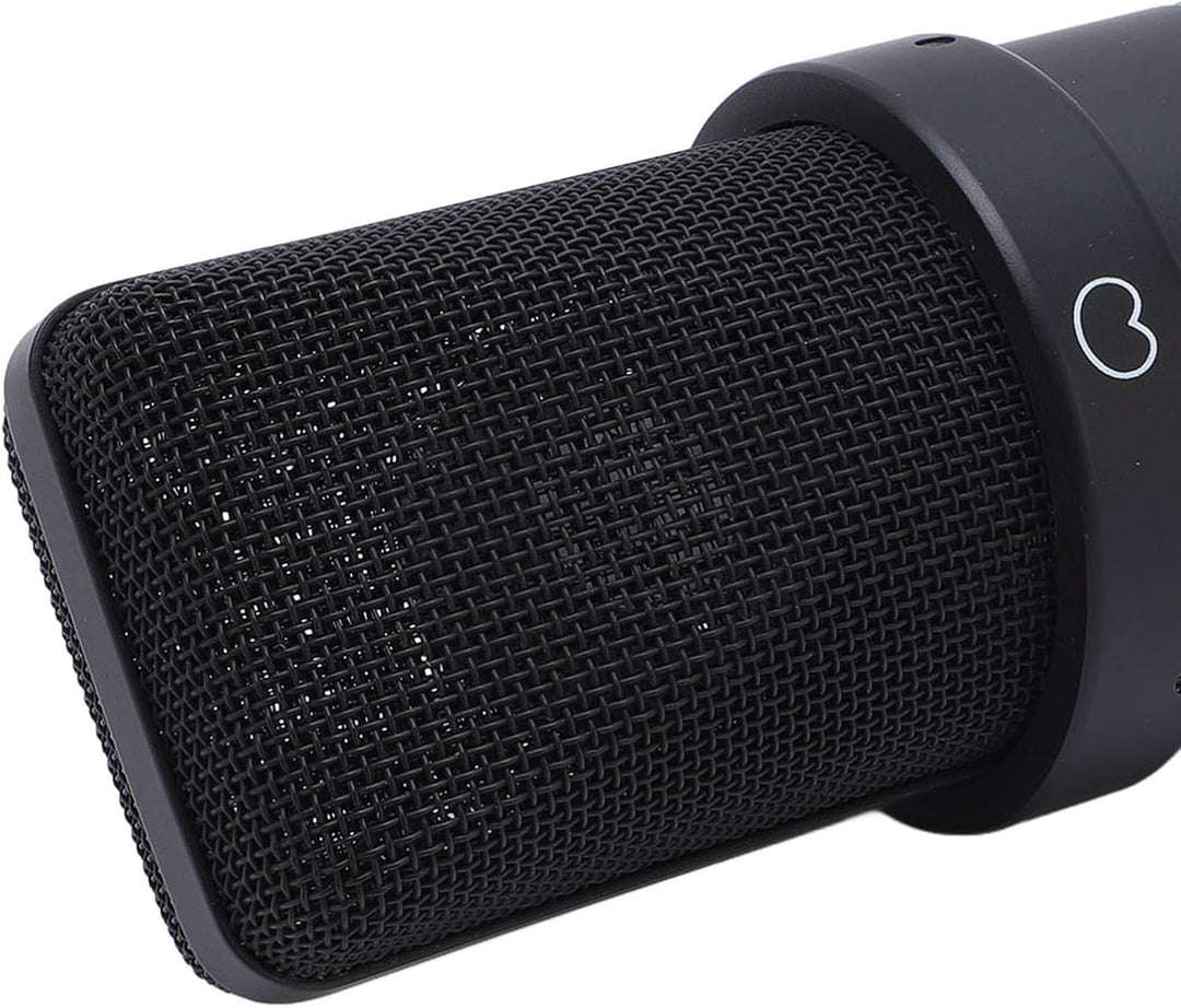 Mikrofon, XLR Kondensatormikrofon Grossmembran Kondensator Studio Microphone mit Schockhalterung, XL