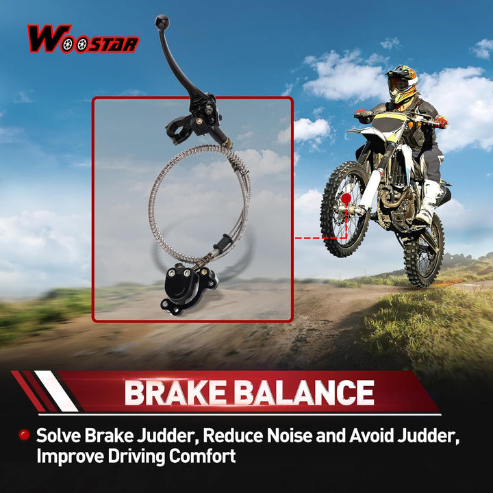 WOOSTAR Vordere Scheibenbremse Hauptbremszylinder Ersatz für 2 Takt 43ccm 47ccm 49ccm Chopper Roller