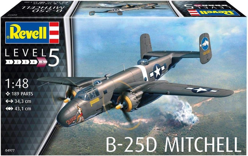 Revell 4977 B-25C/D Mitchell Zubehör, Unlackiert