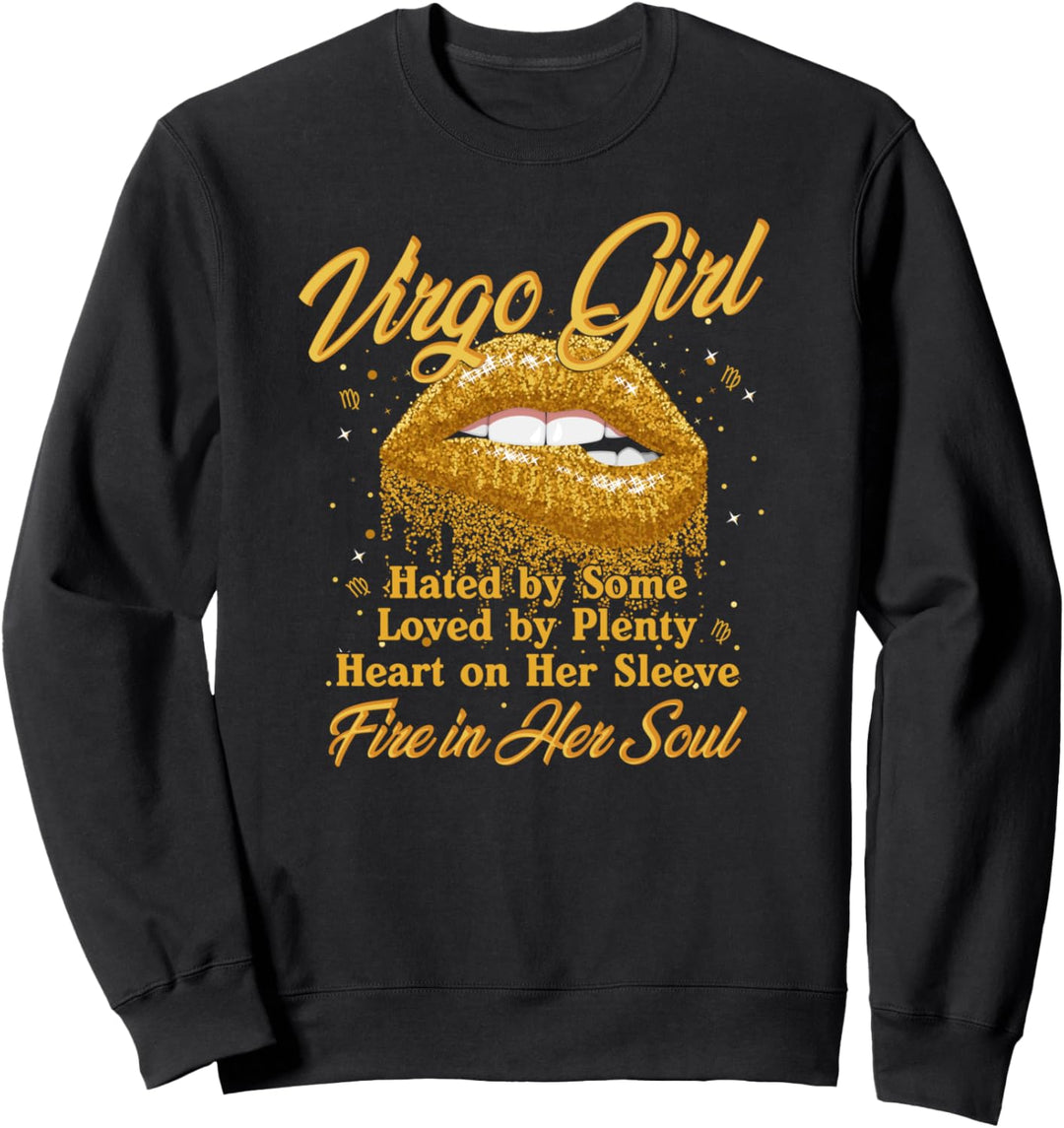 Jungfrau Mädchen! Feuer in ihrem Seelenhoroskop-Tierkreis Sweatshirt