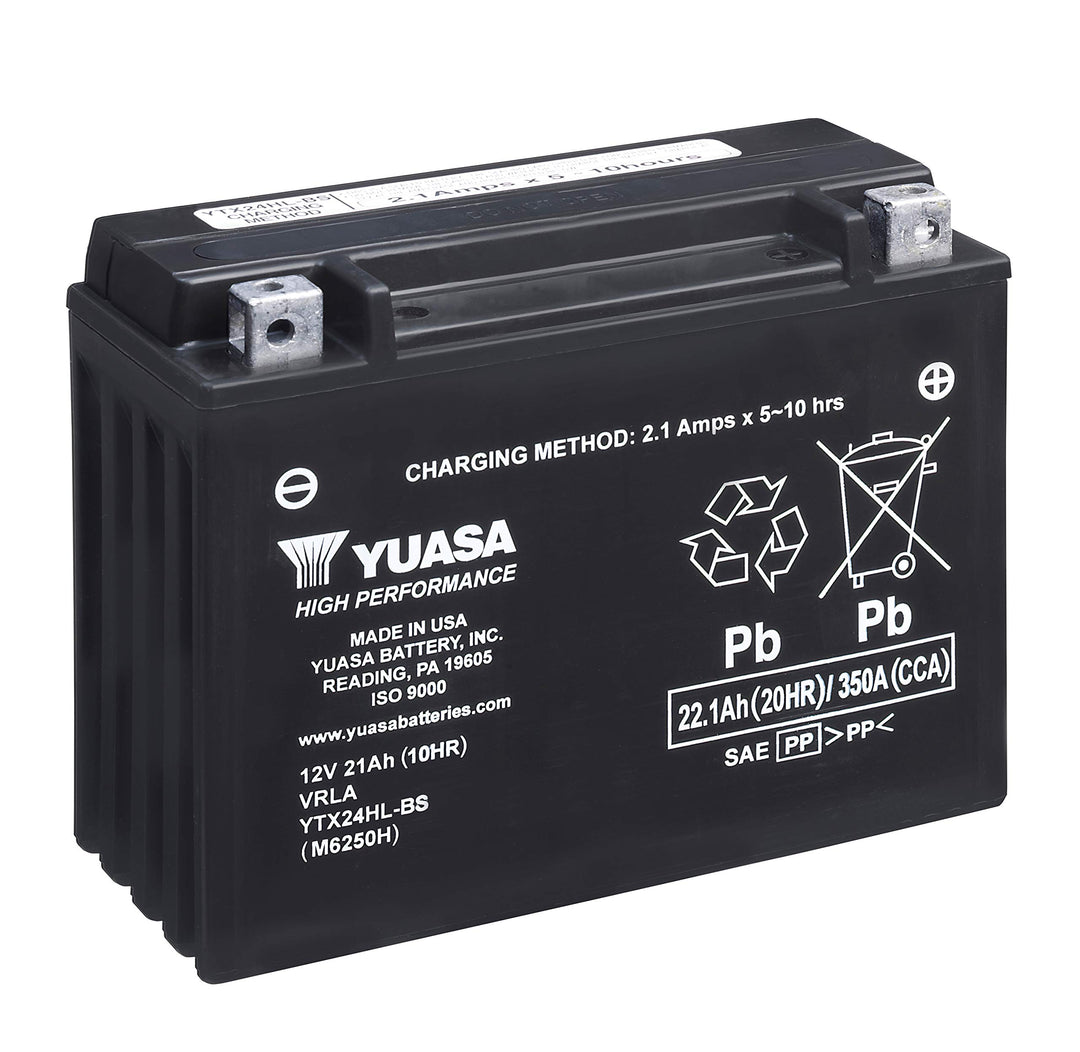 YUASA ytx24hl-bs (WC) Hohe Leistung wartungsfrei Akku